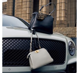 【フェンディ】のかっちりハンドバッグがセレモニー、春イベントにお役立ち！