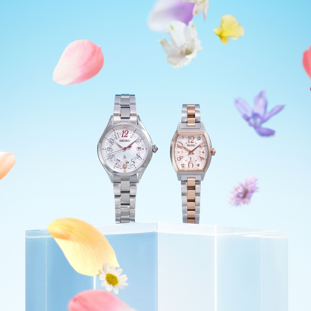 可愛いだけじゃない！「セイコー ルキア」の新作は女性の魅力を