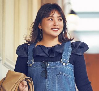 【アウター脱いだらオフショル】のギャップで野呂佳代さんみたいにヘルシー♡