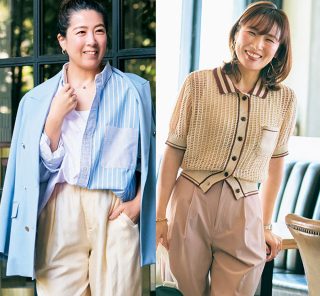 STORY人気スタイリスト2人の「上手なニュアンスカラー」アガるコーデ対決！