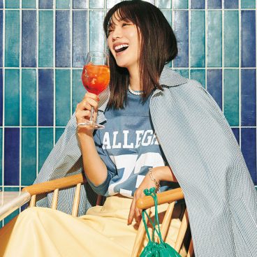 【蛯原友里さん着用】ドゥロワー　シルクコットン　ギャザースカート　ライトブルー 蛯原友里さん着用】ドゥロワー シルクコットン ギャザースカート