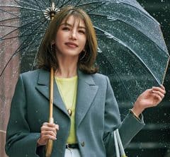 【撥水カーヴィパンツ】で雨予報だってオシャレもスタイルアップも諦めない！