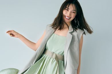 蛯原友里さん一押し！トレンドカラーの万能ワンピ