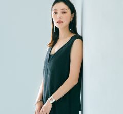 蛯原友里さんがリアルで欲しい！ブラックワンピ