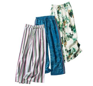 加藤ローサさんも穿きこなす！「柄パンツ」は40代の自由の象徴です♪【コーデ＆アイテム４選】