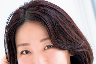 【40代の－5歳見えヘア】Aラインの「ボブ」で横面のツヤ感を際立たせて