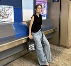 夏の始まり？すでに袖なしじゃないといられない！【モデル私服コーデ】