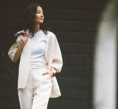 好感度も着映えも叶うから試す価値あり!「オールホワイト」最旬コーデ<3選>
