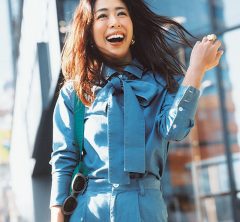 キレイめセットアップで40代も【デニムonデニム】にトライ！