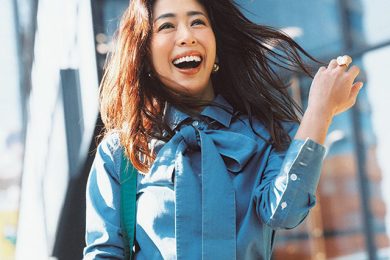 キレイめセットアップで40代も【デニムonデニム】にトライ！