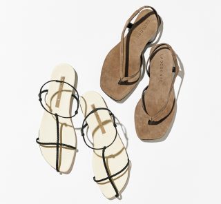 ドレッシーなロング丈ワンピの時の今どき足元が知りたい！