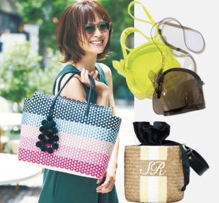 【旅行にぴったり！】大容量かご、PCトートなど『夏の軽量バッグ』4選