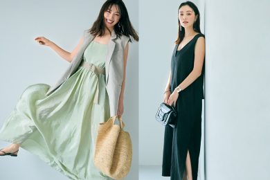 モデル蛯原友里さんもリアルに着たい！ 40代女性におすすめの平日ワンピ＆休日ワンピとは…？