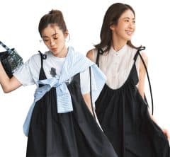 布面積が多いと大きく見える⁉ 威圧感悩みを払しょくする黒ワンピ【3選】