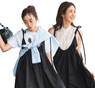 布面積が多いと大きく見える⁉ 威圧感悩みを払しょくする黒ワンピ【3選】