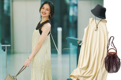 脱・黒ワンピ！“ベージュ感覚”で着られる【くすみイエロー】が新定番