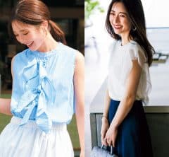 暑い日も好印象！通勤、学校行事に使える40代のための「きちんと見えトップス」4選