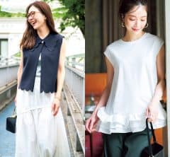 猛暑もオシャレに乗り切る！40代のための「ラクちん＆サマ見え服」【14選】