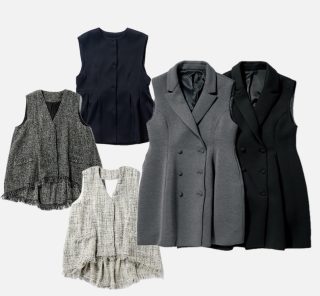 【夏のジレ】大人の品あり【コーデ3選】Tシャツ合わせで秋まで使える！