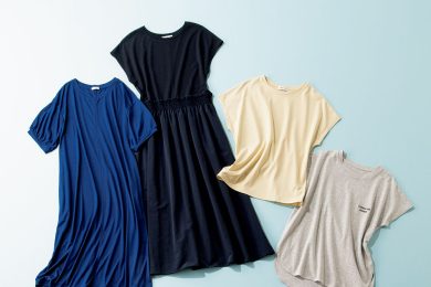 一日中腕を上げられない（涙）…外出時の汗じみを気にしなくていい！最高なTシャツ＆ワンピース【6選】