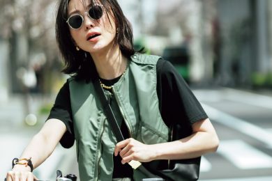 【スポーツジレ】をONするだけ！夏のご近所Tシャツスタイルを刷新