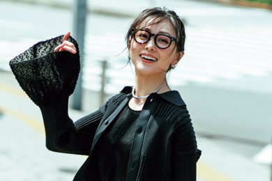 【40代のお仕事コーデ】週初めの夏ハオリに。カーデ派はシルエットで更新を