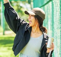 炎天下でも快適！【高機能ブルゾン】で本気のスポ可愛達人に