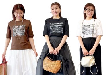 夏はこれさえあればOK！着回し力抜群の「五分袖T×スカート」で【悩まないワンツーコーデ】