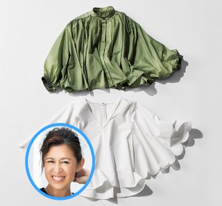 大草直子さんおすすめ！サッと着てすぐ完成する、時短力のあるブラウス【2選】