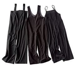 【￥3,000台も】黒を選べば高見え！大人が選ぶ良品サロペット【4選】