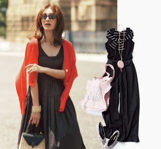 気温は真夏、でももう9月！【“ノースリに羽織り”のお手本コーデ4選】カーデ、シャツetc.