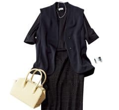 お盆後の通勤服は暑さ＆冷房対策ばっちりな－3℃コーデに【3選】