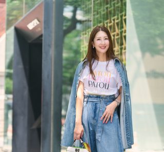 【40代オシャレ読者SNAP】夏→秋シフト！マンネリしがちな9月にTシャツで作る初秋コーデ〈9選〉