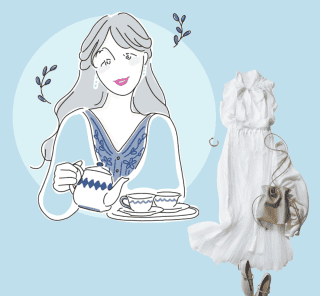 献身的で思慮深い【擁護者 ISFJ】は「オーガンジースカート」で優しさの塊を表現〈16タイプ性格診断〉