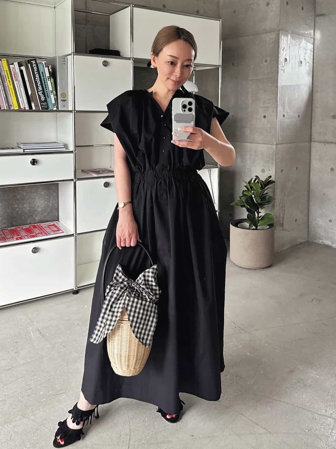 夏はやっぱり「カゴバッグ」推し♡40代オシャレ読者の愛用品拝見