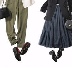 この秋最初に買うべき足元は「ローファー」！手持ちスカートやパンツに合うデザインは？