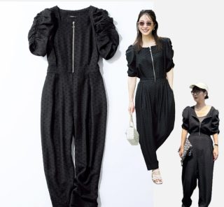 秋も活躍！40代の『黒オールインワン』着回し術【カジュアル＆きれいめ】