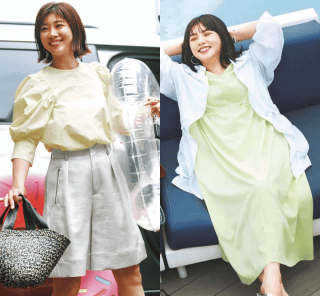 【泳がない派】40代のプール、ビーチサイドコーデ〈3選〉！日焼け対策もオシャレも完璧に