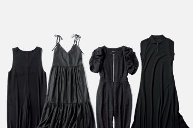 これ着ておけばなんとかなる！楽ちんなのに上品な「黒ワンピ&オールインワン」【5選】