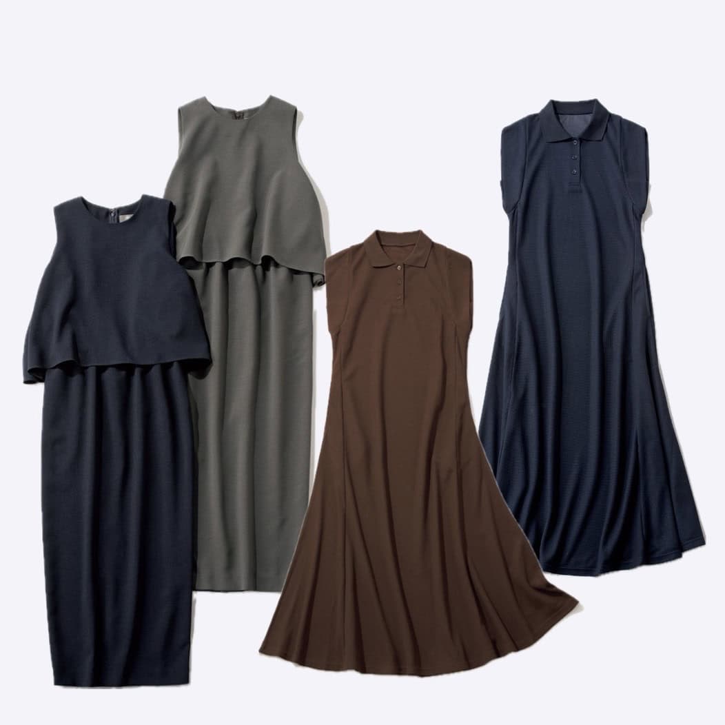 【2選】大人の晩夏に「上品ゆるワンピ」が最強！きちんと見えで体型カバーも