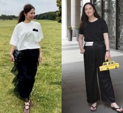 STORY読者の【Tシャツコーデ】スナップ３選！シンプルTは”華やぎ盛り”が大正解