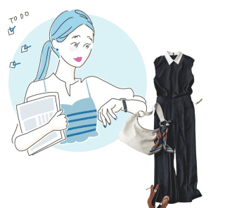 冷静で頼れる【ロジスティシャン ISTJ】は「衿付きトップス」でキレイめコーデにアクセントを少々〈16タイプ性格診断〉