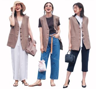 【ジレに挑戦したい人へ】STORYスタイリスト直伝「着回しやすいのはこの色、この形！」