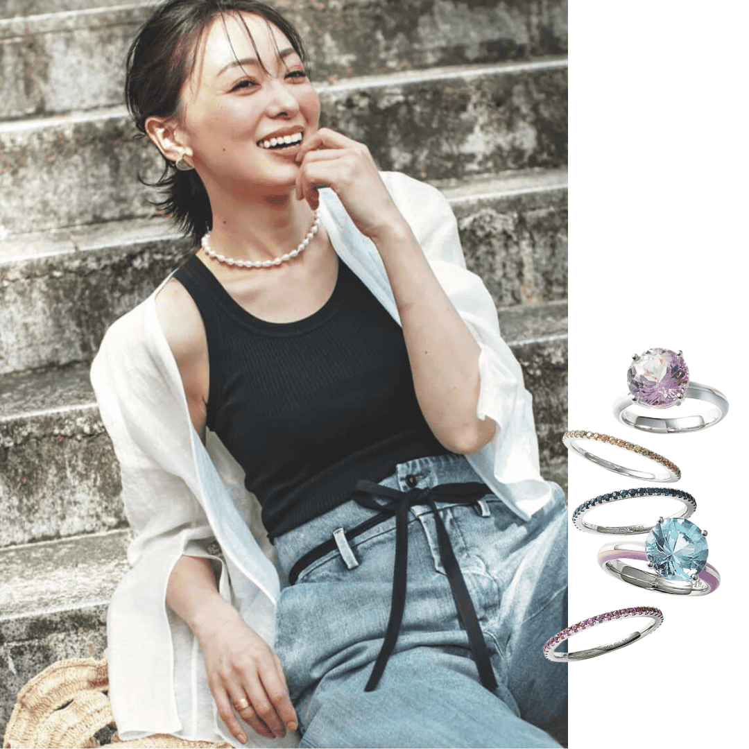 いつものシンプルコーデが見違える!即マネしたい【アクセづかい】お手本〈3選〉