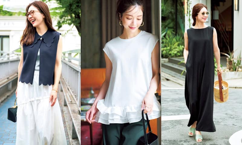 猛暑もオシャレに乗り切る！40代のための「ラクちん＆サマ見え服」【14選】