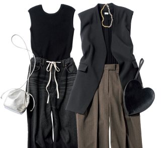 【STORY公認スタイリストコーデ対決】黒が大好き派のための「涼しく見える」黒コーデテクニック