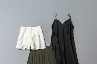 【ユニクロ名品】ワンピ・スカート・パンツすべてユニクロだけで完成する40代オシャレコーデ〈6選〉