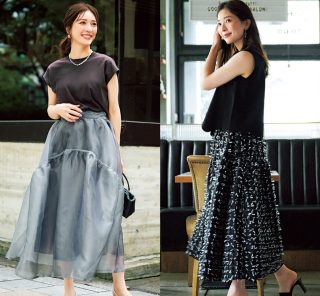 【4選】飽きてきた「Tシャツ」が見違える！秋へつなぐ大人のきれいめコーデ