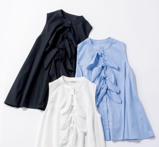 着るだけでおしゃれ完成！【ウエストイン不要】の「大人リボンブラウス」が頼れる！