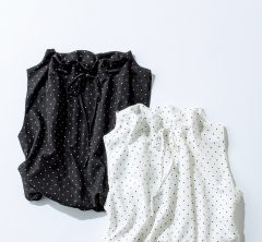 ウエストインせず着られる【バルーントップス】なら上品に脚長効果を狙える！